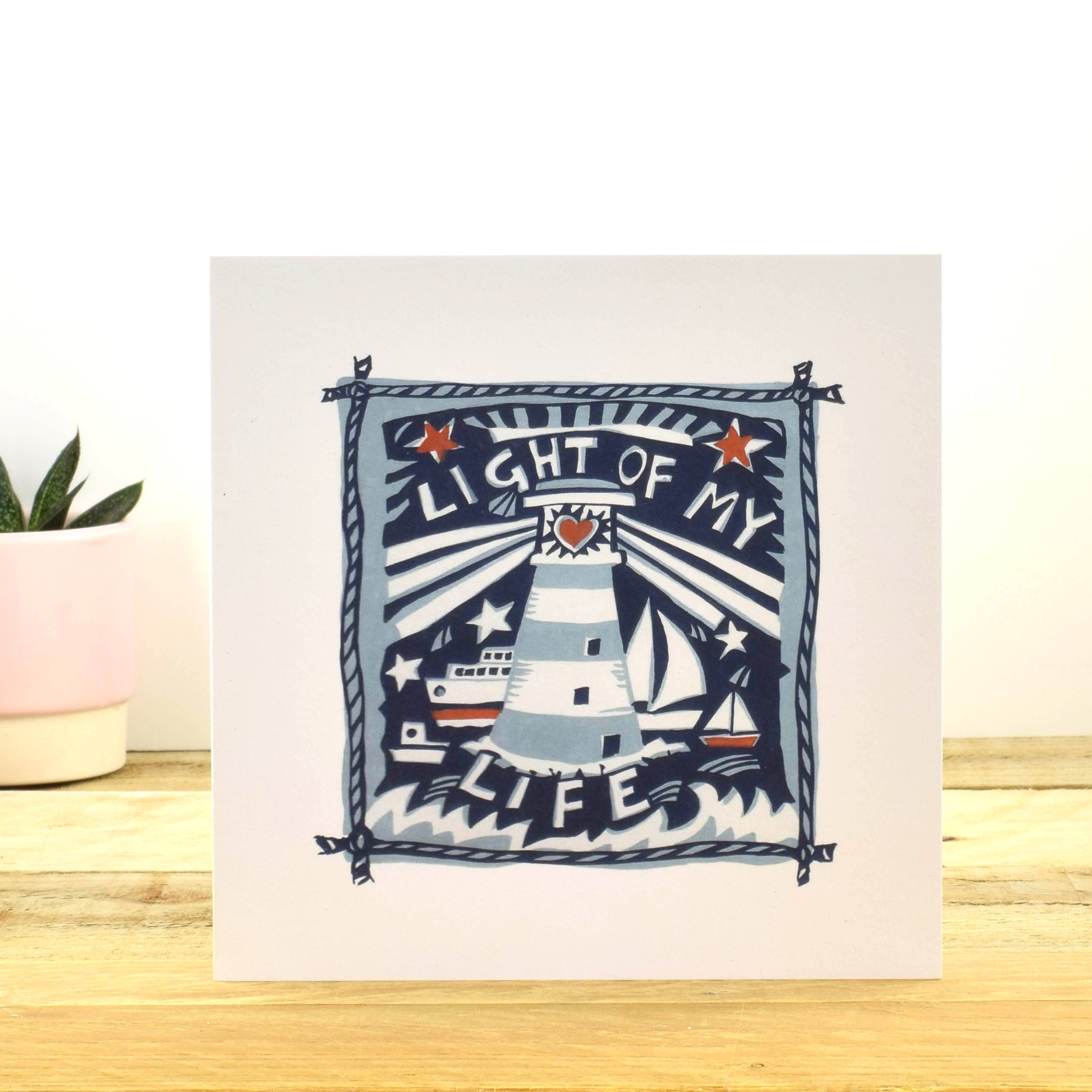 Light of My Life-Grußkarte | ankelinerherz.com