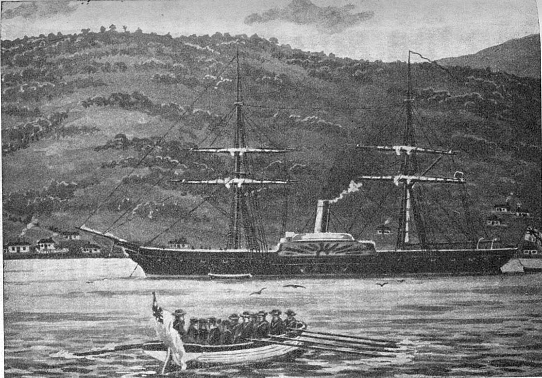 Ankerherz History: Dampfschiff HSM Driver umrundet die Welt - Ankerherz Verlag