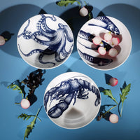 Bone China Octopus Bowl | ankelinerherz.com