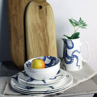 Bone China Octopus Bowl | ankelinerherz.com