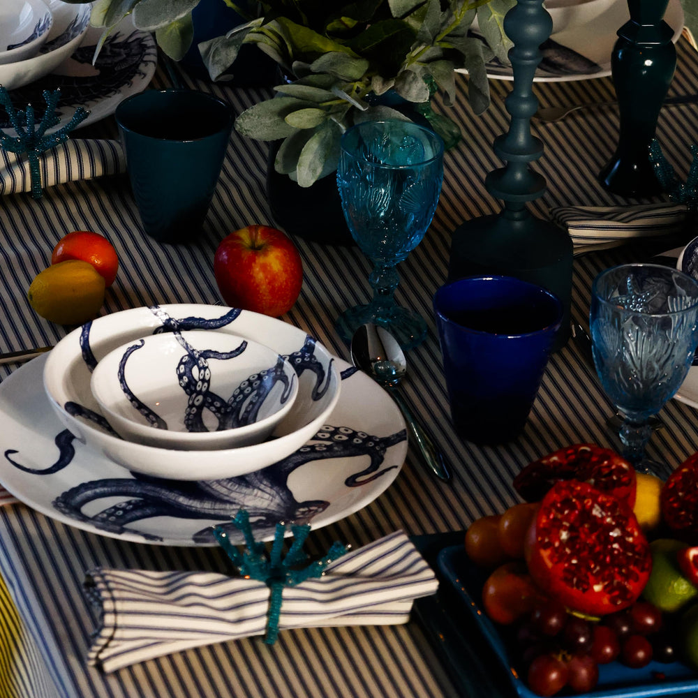 Bone China Octopus Bowl | ankelinerherz.com