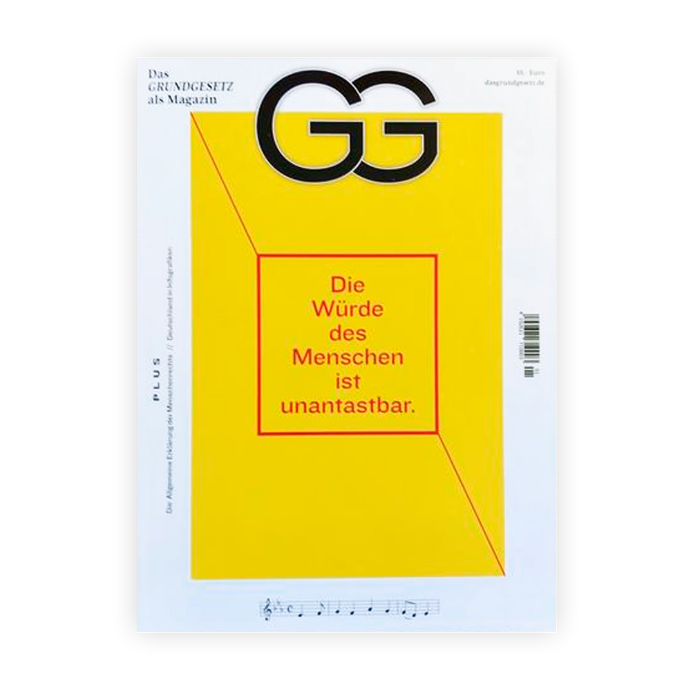 Deutschlands Grundgesetz als Magazin - Ankerherz Verlag