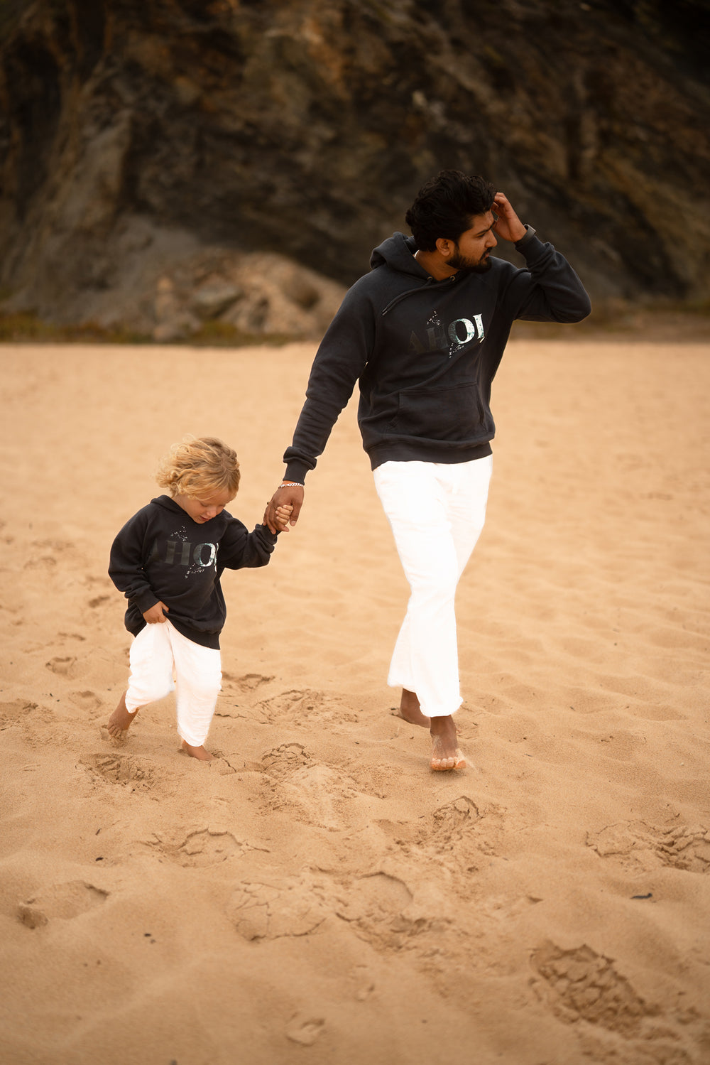 Kapuzenpullover AHOI Navy | ankelinerherz.com