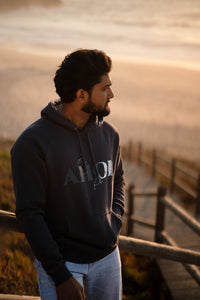 Kapuzenpullover AHOI Navy | ankelinerherz.com