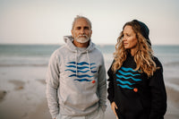 Kapuzenpullover Waves Navy| ankelinerherz.com