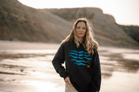 Kapuzenpullover Waves Navy| ankelinerherz.com