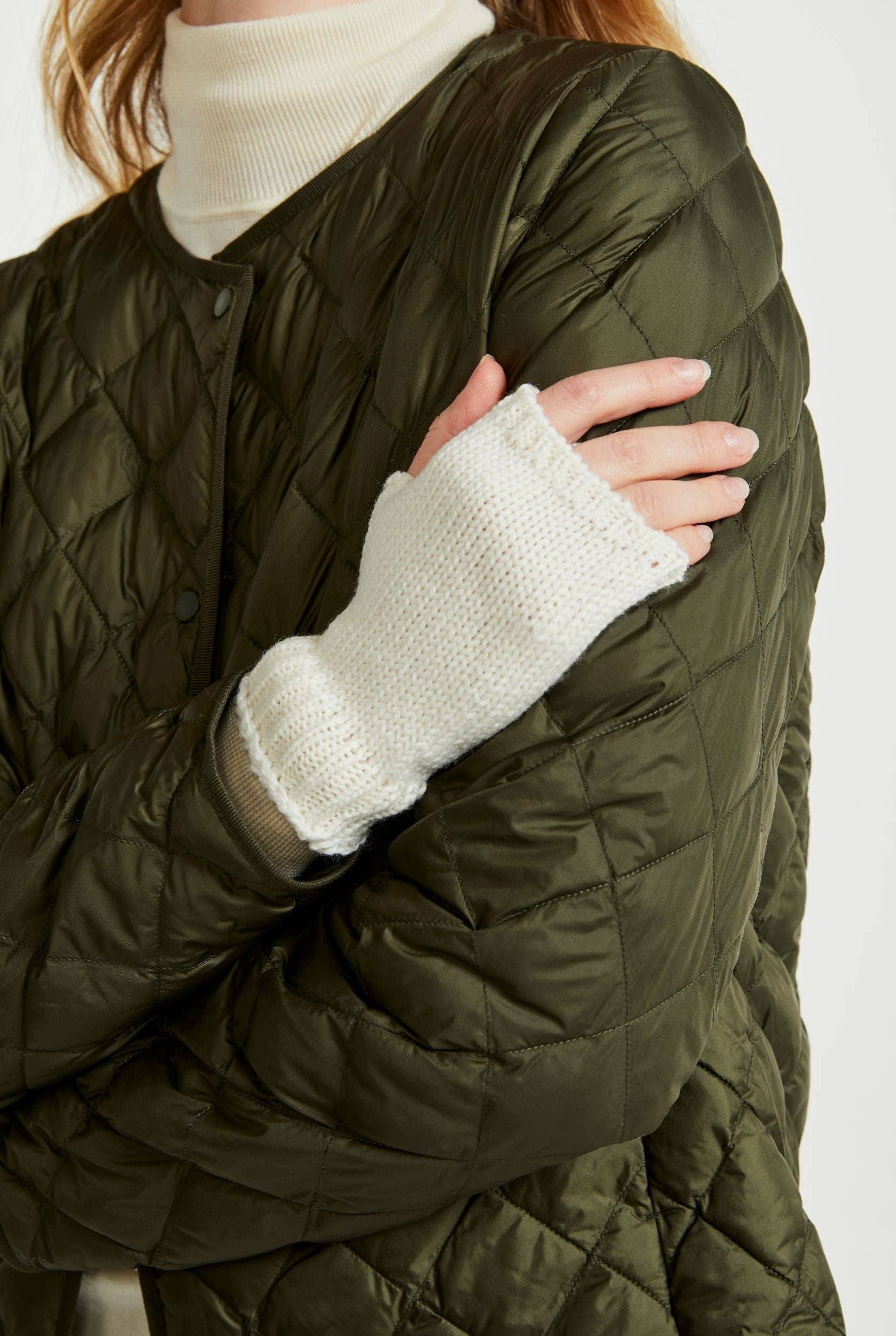 Aran Fingerlose Fäustlinge | ankelinerherz.com