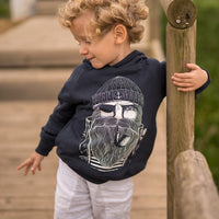 Kinder Kapuzenpullover Blue Sailor - Ankerherz Verlag
