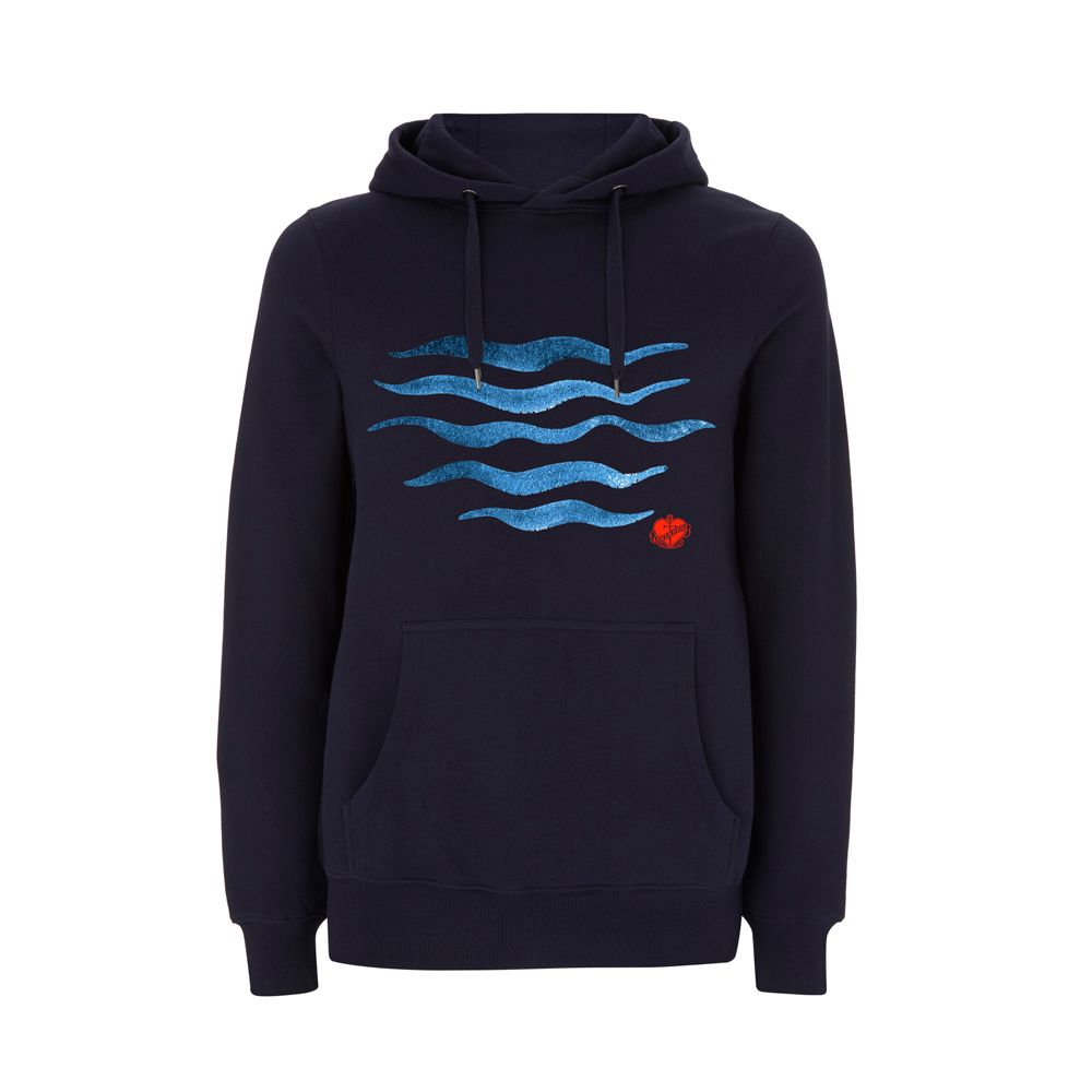 Kapuzenpullover Waves Navy | ankelinerherz.com