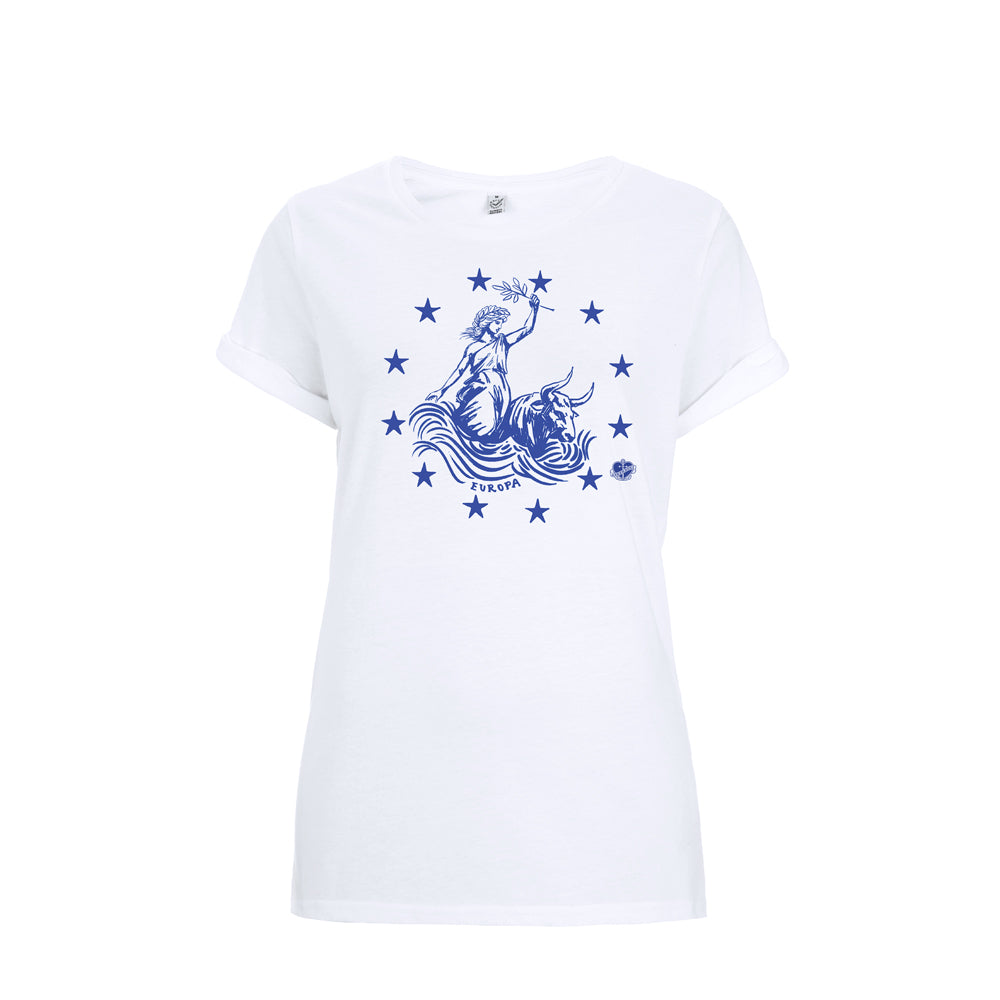 Frauen T-Shirt EUROPA | ankelinerherz.com