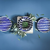 Vase "Stripes" handgemalt