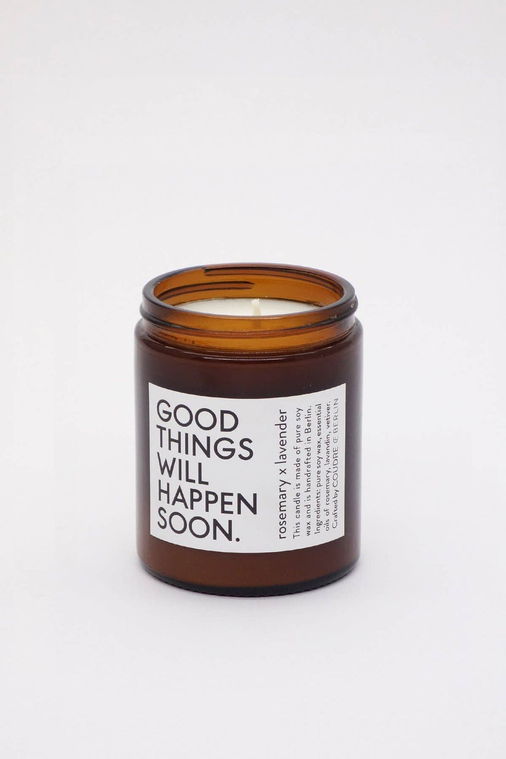 Duftkerze Good things  Rosmarin x Lavendel
