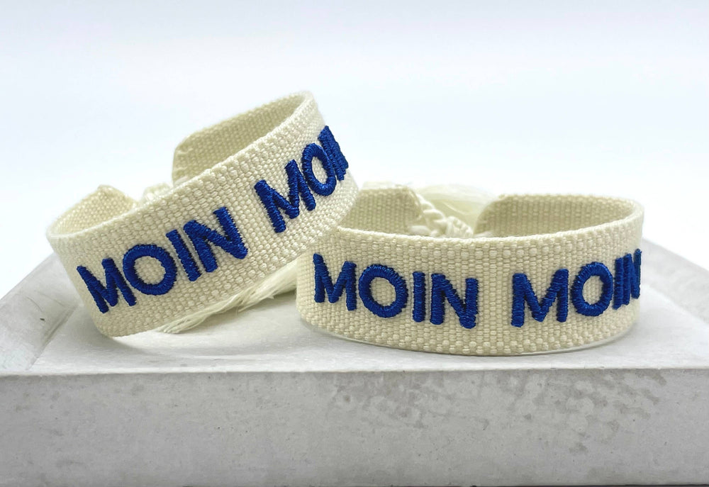 MOIN MOIN Armband gewebt, bestickt