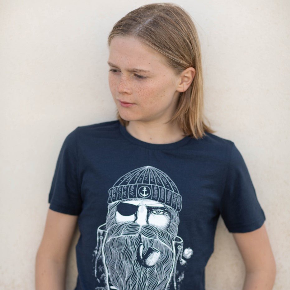 Kinder T - Shirt Blue Sailor - Ankerherz Verlag
