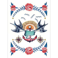 Tattoo Geschirrtücher Sailor's Story - Ankerherz Verlag