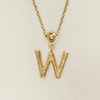 Vergoldete Buchstaben- Charms - Ankerherz Verlag